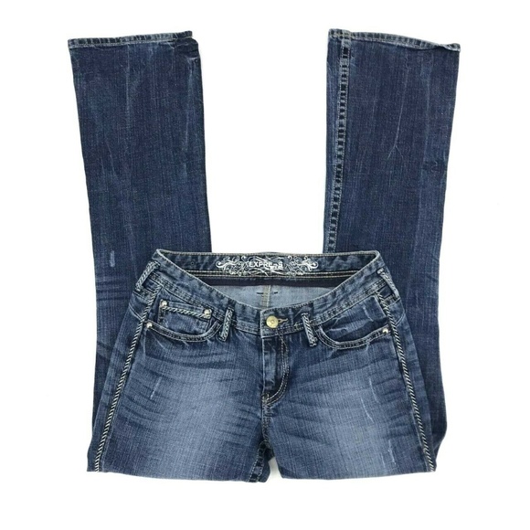 Express Stella Regular Fit Boot Cut Jeans Size 4 - Picture 2 of 6